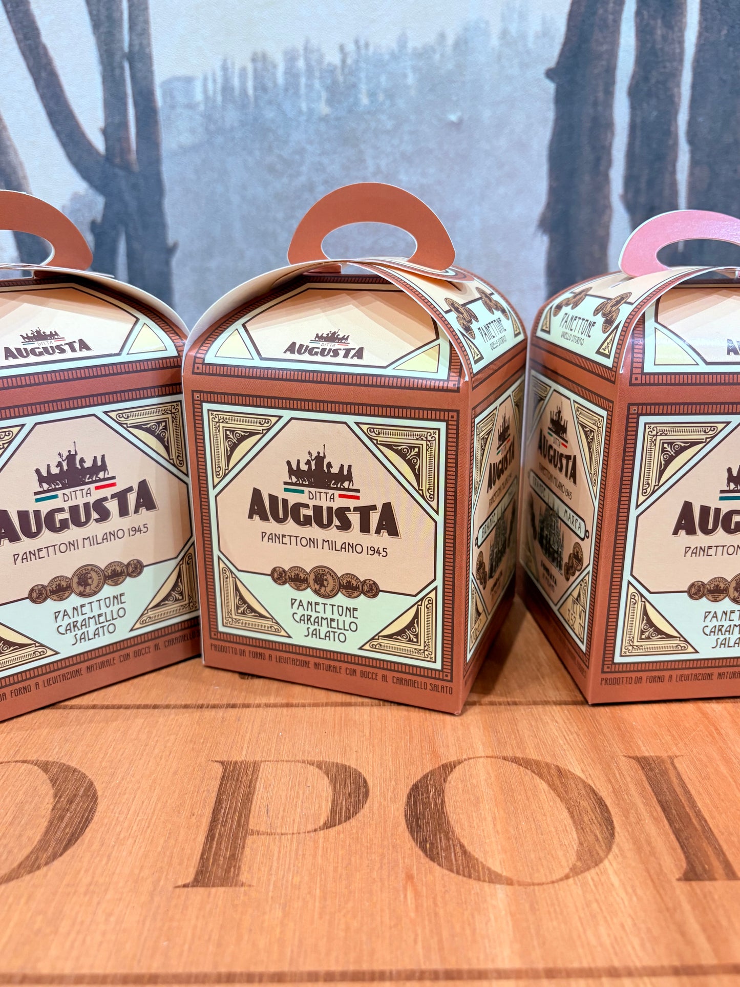 Mini Panettone caramel beurre salé - 100gr - Augusta