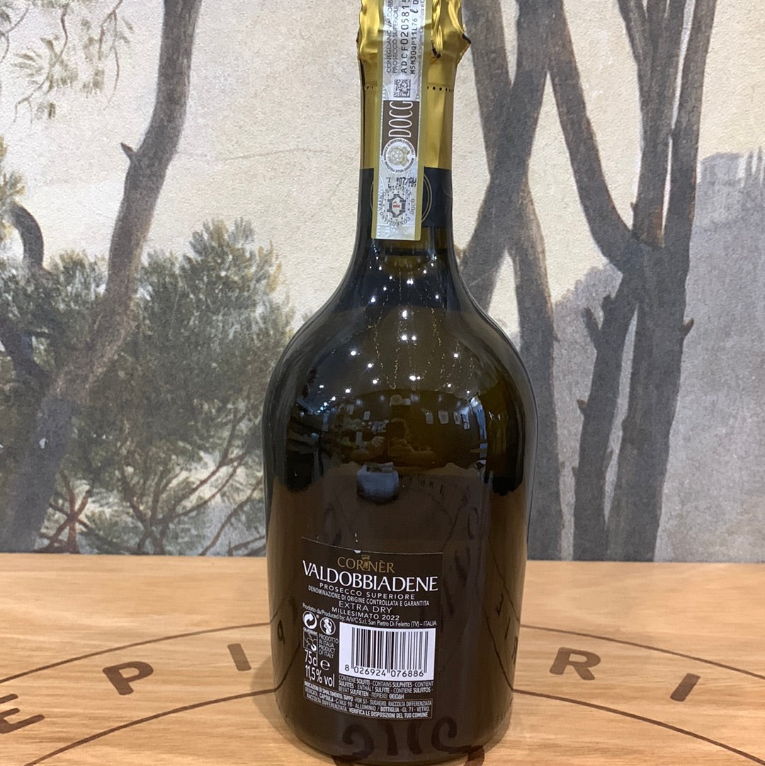 Prosecco supérieur Valdobbiadene millésimé - Corner - 75cl