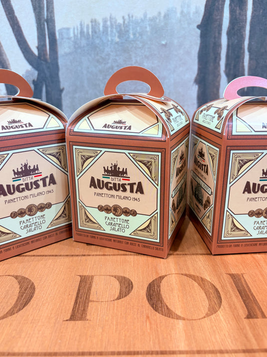 Mini Panettone caramel beurre salé  - 100gr - Augusta