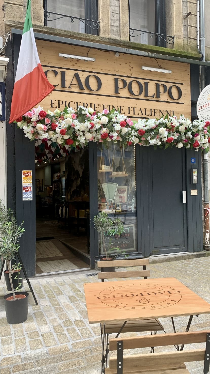 devanture ciao polpo montbrison epicurei italienne