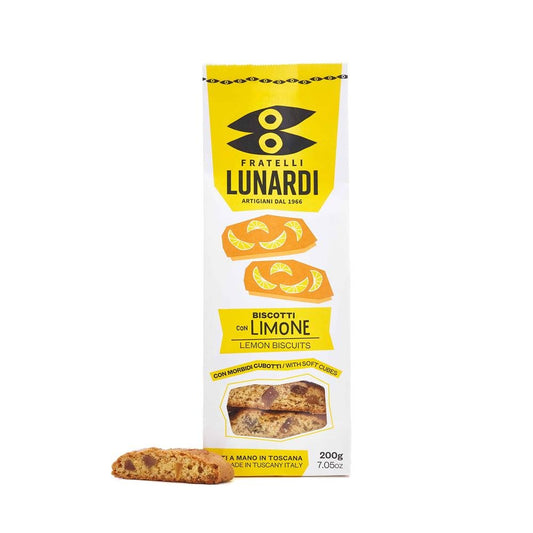 Biscuits au citron Italien - Fratelli Lunardi - 200 gr