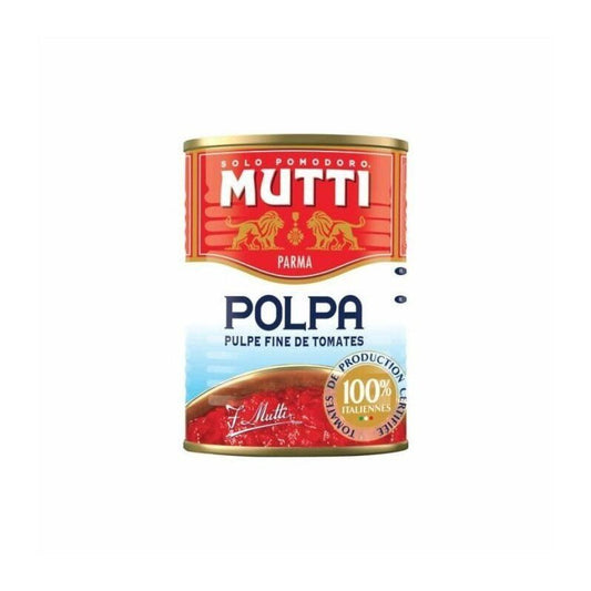 tomate mutti polpa en boite de 400GR