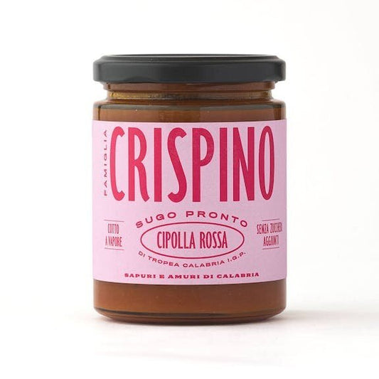 Sauce à l'oignon rouge IGP de Tropea - Famiglia Crispino - 270gr